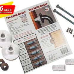 Six-box bundle of The Solid Mount grab bar mounting kits