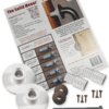 Install a grab bar into a fiberglass shower