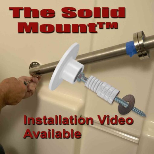 How to Install a Grab Bar into a Fiberglass Shower